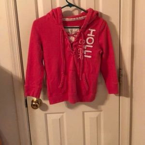Hot Pink Hollister Girls Sweatshirt